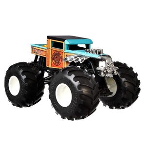 风火轮Monster Trucks怪物兽大脚卡车1:24合金儿童玩具汽车礼物