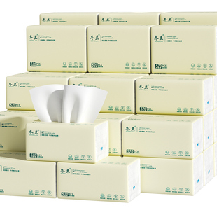 500张大包抽纸巾家用实惠装整箱批面巾纸餐巾纸厕纸卫生纸纸抽