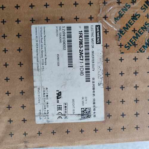 议价！全新原装西门子电机1FK70632AC711CH0防护
