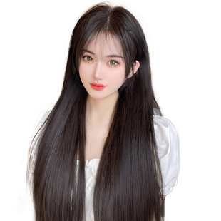 单卡假发片女长直发一小片式蓬松增发量发片无痕接发轻薄少量补发