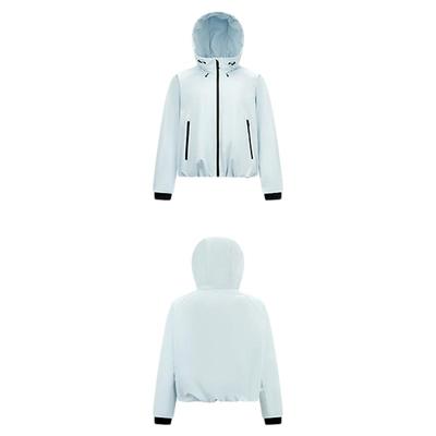 森马三防防风花苞轻薄羽绒服女