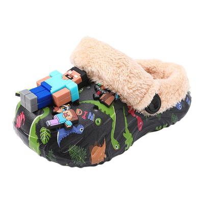 儿童棉鞋男童冬季加绒防滑耐磨