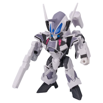 万代VF-31F梅瑟机骷髅死神手办