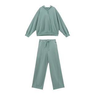 JNBYHOME江南布衣外穿家居服春纯棉卫衣裤子情侣套装运动睡衣