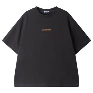 MUCMUKN【美式奶酪】sorona凉感芝士趣味印花短袖T恤男中大童装夏