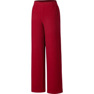 安踏好事发生丨新年鸿运加绒休闲长裤卫衣女宽松运动裤162618303N