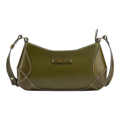 The Bridge/桥牌 GIORGIA系列手工牛皮植鞣工艺女士斜挎包