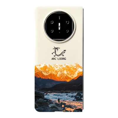 日落金山适用华为MateX5典藏版折叠手机壳X6轻薄保护套镜头大孔Huawei三折叠MateXT防摔高级感硬壳MateX3后壳