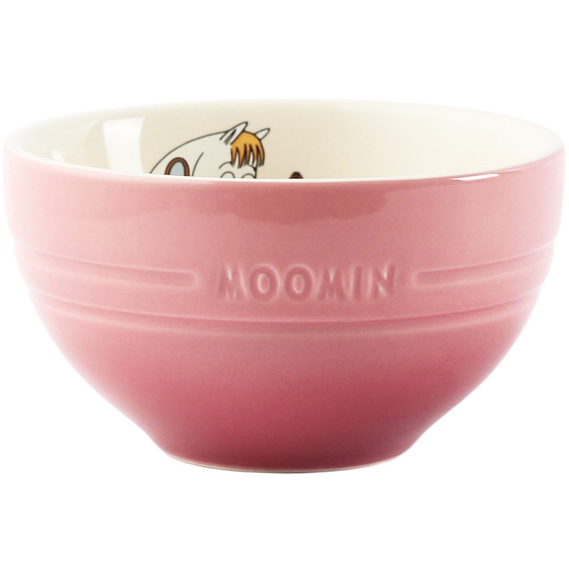 moomin姆明可爱陶瓷碗套装高颜值米饭碗釉下彩餐具儿童碗乔迁礼物