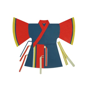 谜阿凰【楼兰半袖绮衣】晋制复原风汉服套装交窬裙毕家滩设计师款