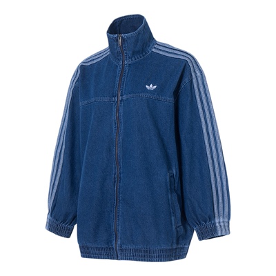 阿迪三叶草牛仔夹克外套25年秋季女性JY2896