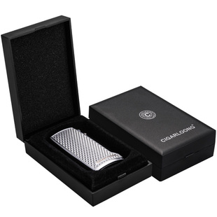 CIGARLOONG茄龙雪茄打火机三管防风直冲旅行便携式点烟器礼盒包装