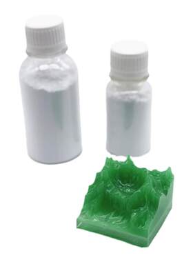 竹染仿玉粉手工模具填充绘diy