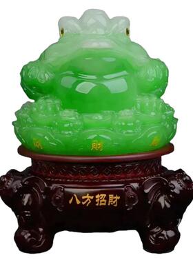 金蟾摆件招财进宝收银台开业礼品