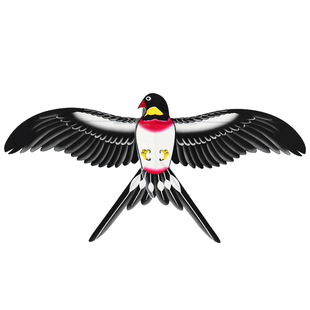 鱼竿儿童风筝手持动态迷你新款易飞户外亲子玩具蝴蝶微风燕子互动