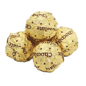 散装金球巧克力婚庆喜糖糖果结婚伴手礼零食儿童节金色巧克力