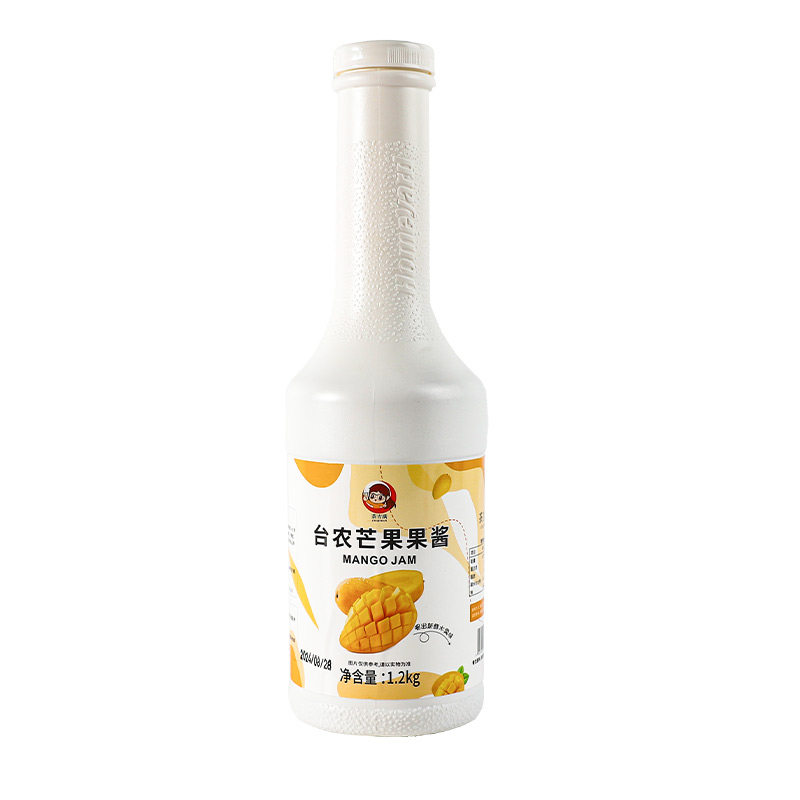台农芒果酱奶茶店专用厂家货源