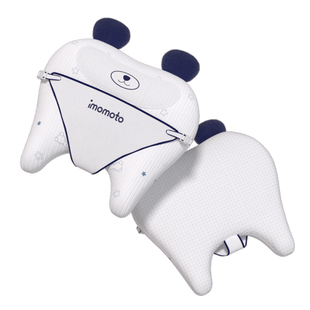imomoto婴儿排气枕宝宝学趴抬头训练新生儿防胀气二月闹安抚神器