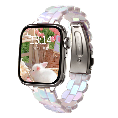 手表FIT4/3~创意炫彩树脂表带