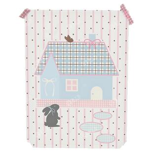 韩系少女风插画小兔可爱海报卡通装饰画芯拍照背景宿舍布置墙贴纸