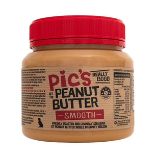 开市客超市代购PIC'S皮卡思有盐幼滑花生酱1kg新西兰进口面包抹酱