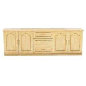 全实木电视柜简约现代小户型客厅落地储物柜卧室高款松木电视柜子