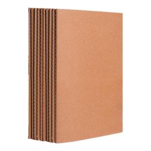 高颜值复古B5牛皮笔记本a5空白本草稿本超厚高中生大学生考研专用课堂记事本ins风绘画手帐本A4美术空白素描