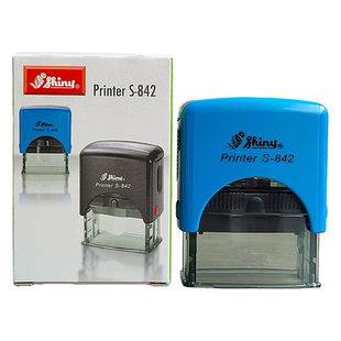 回墨印章个性签名电话地址自动出墨收发受控台湾新力牌文本图章