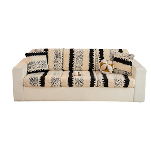 秋冬季加厚毛绒沙发套罩全包套通用防滑坐垫套防猫抓沙发笠可定制