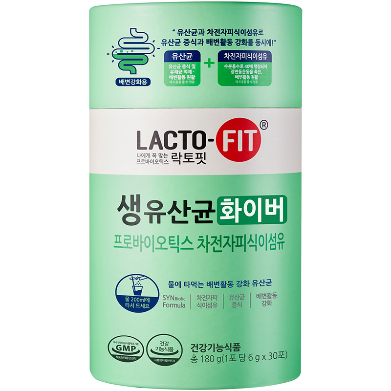 韩国钟根堂乐多飞益生菌活菌型乳酸菌调理肠环境固体饮料膳食纤维