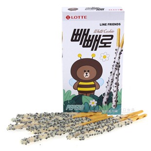 韩国进口零食LOTTE乐天派派乐巧克力曲奇饼干棒棍子多种口味组合