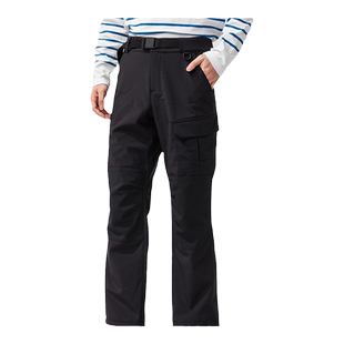 迪卡侬冲锋裤男式航海摇粒绒和软壳 防水防风透气耐磨长裤IVB3