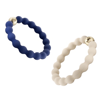 M2ka豆豆发圈女高级感2025新款高弹力高马尾皮筋发绳黑色隐形头绳