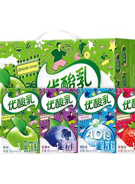 6月新货伊利优酸乳250ml*24盒