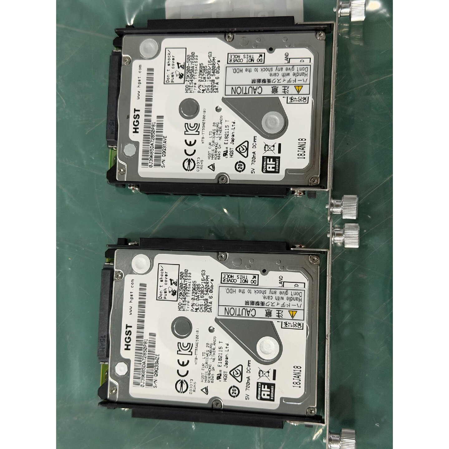 【议价-可维修】HGST 2.5寸机械硬盘，500G，SATA接口，还可 /二图片