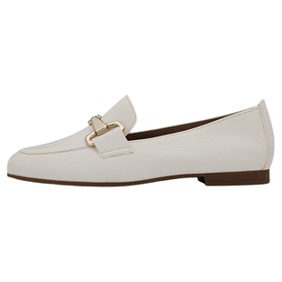 Gabor德国嘉步45211单鞋 金属饰扣中口一脚蹬乐福鞋女