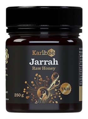 Karibee红柳桉树蜂蜜TA25+Manuka蜂蜜西澳蜂蜜纯天然食用250g瓶装