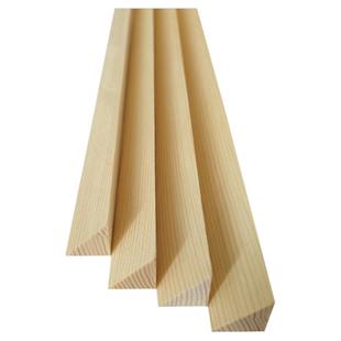松木等腰直角三角形木条DIY手工模型材料三角木条压窗条木板定制