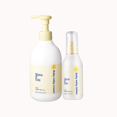 Mamakids婴儿滋润乳霜310g秋冬季胎脂特护婴儿保湿乳液150ml组合