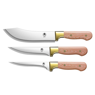 专业分割刀剔骨刀高锰钢开刃杀猪刀屠夫专用割肉联厂用牛羊屠宰刀