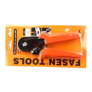 华胜HSC8 6-4 压线钳自调式VE管型压线钳针形冷压端子钳0.25-6