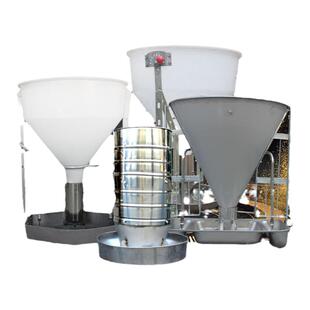 猪食槽猪用料槽不锈钢干湿下料槽保育猪料槽自动食槽自由采食桶