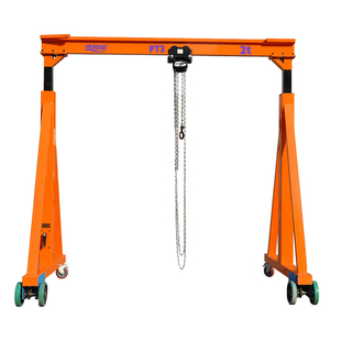 晋阳湖手推移动龙门吊5吨门式起重机龙门吊小型涡轮升降龙门吊架