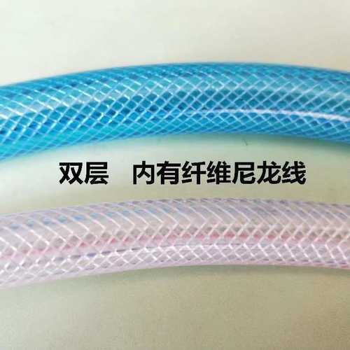 内径6.8.10.12.蛇皮软管pvc水管带线网纹管防冻灌溉管纤维管农用