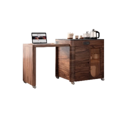 可移动可拉伸多功能阳台茶桌