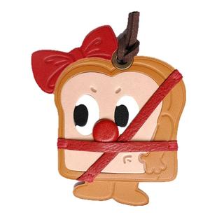 fingerstudio指作 新品吐司礼物包挂件手工可爱百搭真皮lv原创