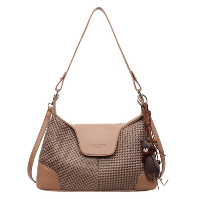 ZATZ 复古腋下编织纹饺子包