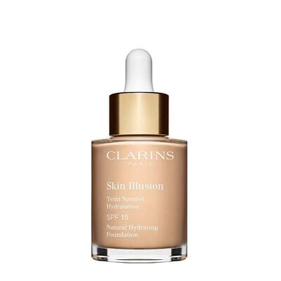 欧洲直邮Clarins娇韵诗缎光水漾精华粉底液修饰30ml#103#105正品