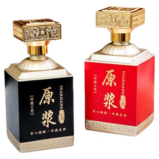 酒瓶空瓶高档密封白酒瓶包装全套私人定制酒盒玻璃酒壶一斤装送礼