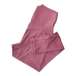 英国高士线瑜伽裤女春夏新款高腰提臀裸感高弹紧身跑步运动健身裤